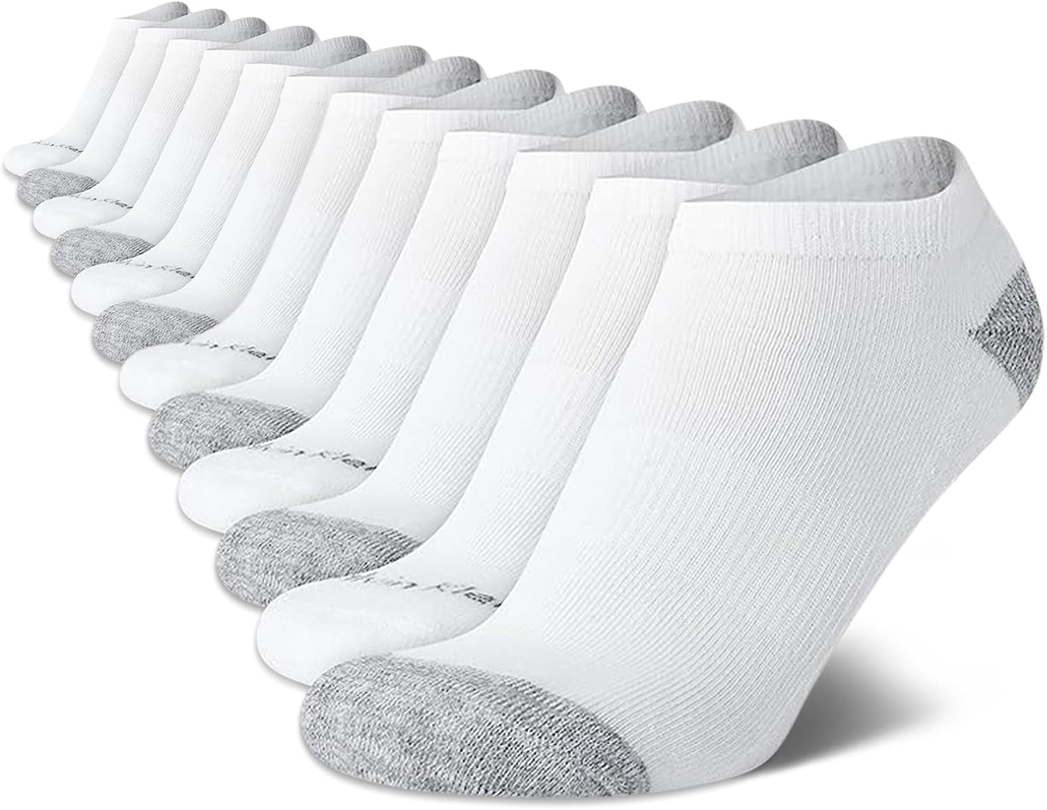 Женские носки Calvin Klein No Show - 12 пар мягких хлопковых носков с низкой посадкой для бега., White/Grey
Женские носки Calvin Klein No Show - 12 пар мягких хлопковых носков с низкой посадкой для бега., White/Grey