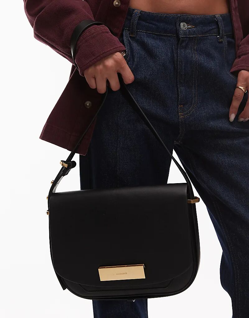 Сумка-портфель Allsaints Etta черного цвета
Сумка-портфель Allsaints Etta черного цвета