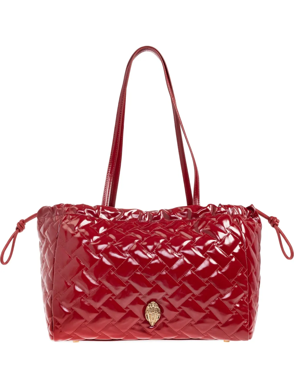 Стеганая сумка-тоут с завязкой на шнурке Kurt Geiger London, красный
Стеганая сумка-тоут с завязкой на шнурке Kurt Geiger London, красный