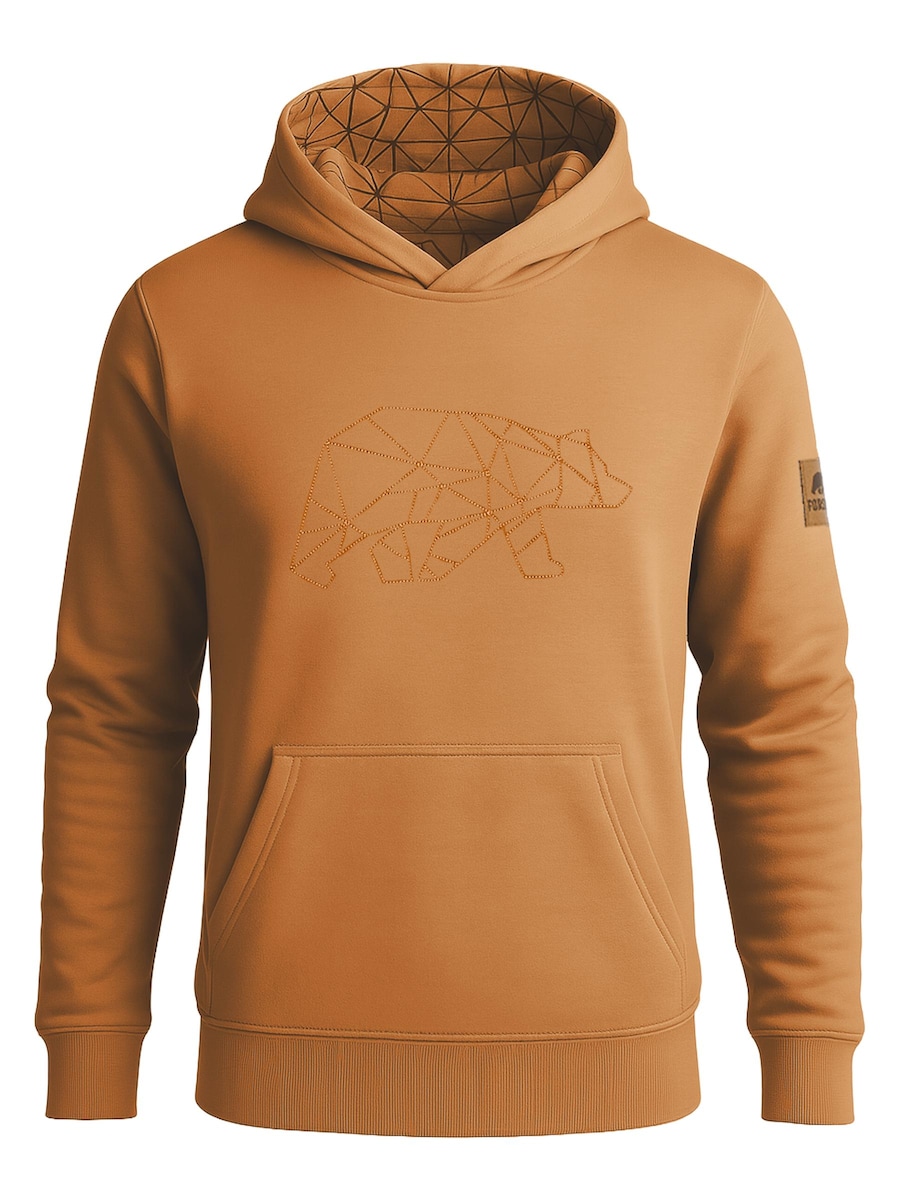 Толстовка FORSBERG Hoodie mit gesticktem Polygonbär, коричневый
Толстовка FORSBERG Hoodie mit gesticktem Polygonbär, коричневый