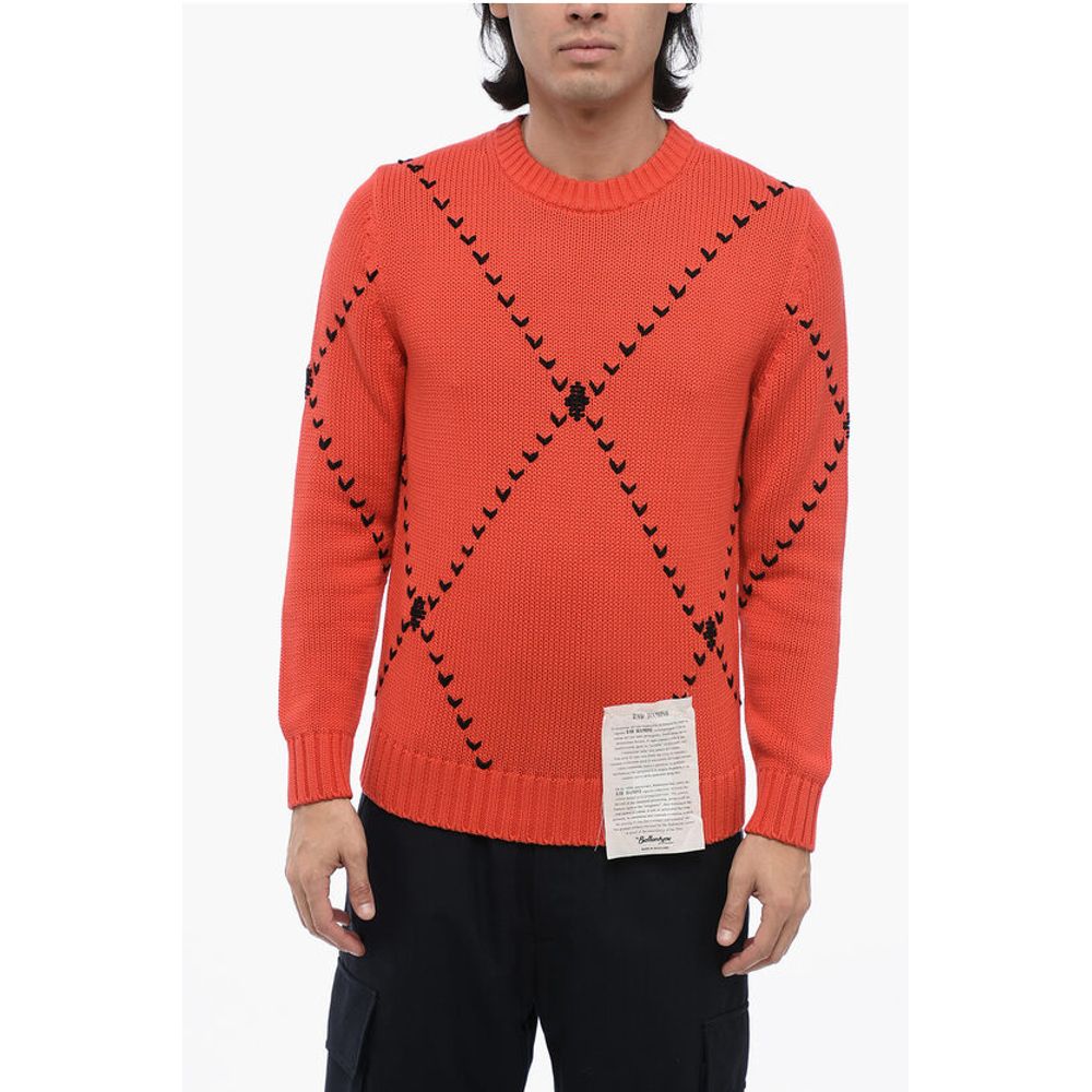 Красный хлопковый свитер Ballantyne, Red
Красный хлопковый свитер Ballantyne, Red