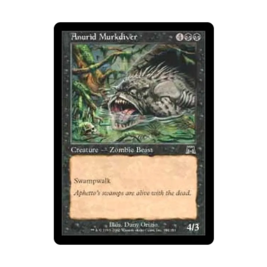 CCG Анурид Мёркдайвер (C), MTG - Onslaught
CCG Анурид Мёркдайвер (C), MTG - Onslaught