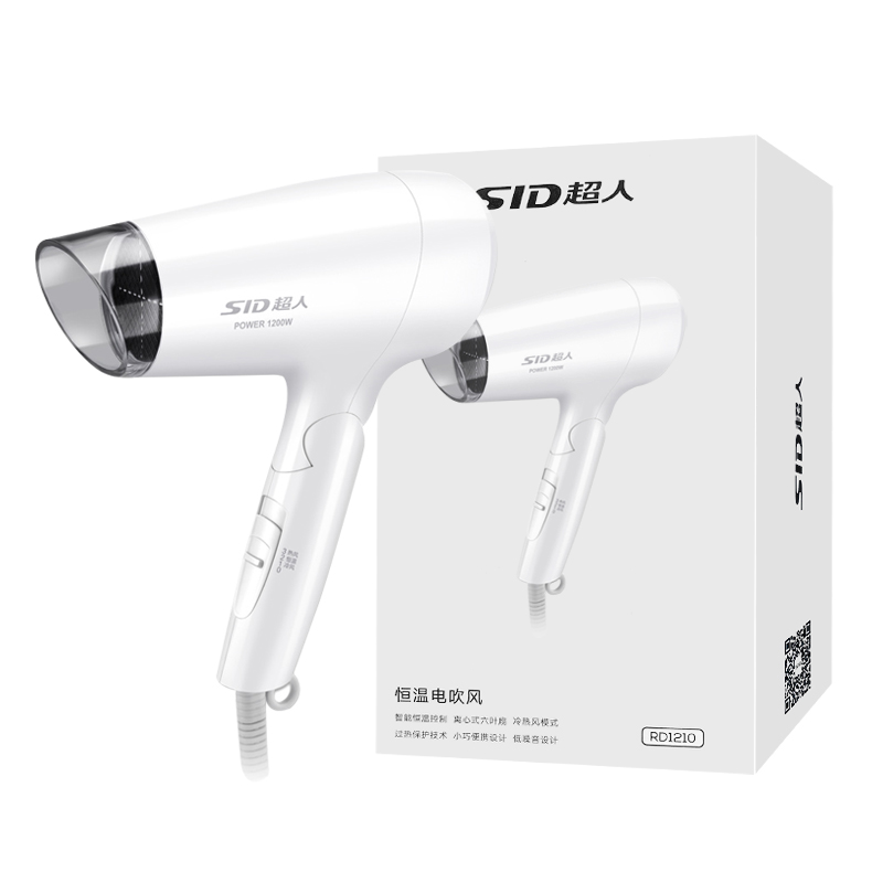 Фен для волос Sid, White
Фен для волос Sid, White