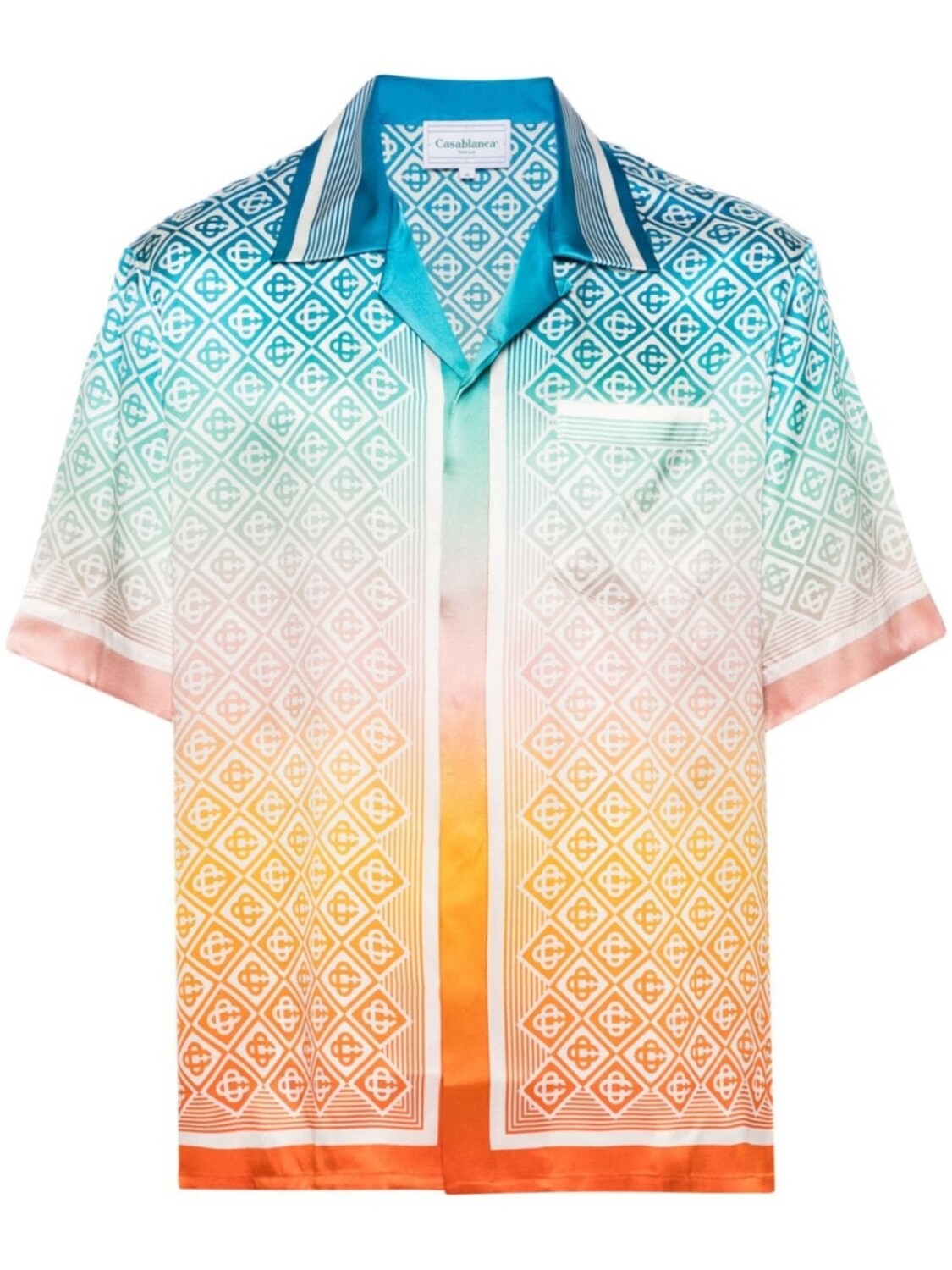 Шелковая рубашка Diamond с монограммой Casablanca, синий
Шелковая рубашка Diamond с монограммой Casablanca, синий