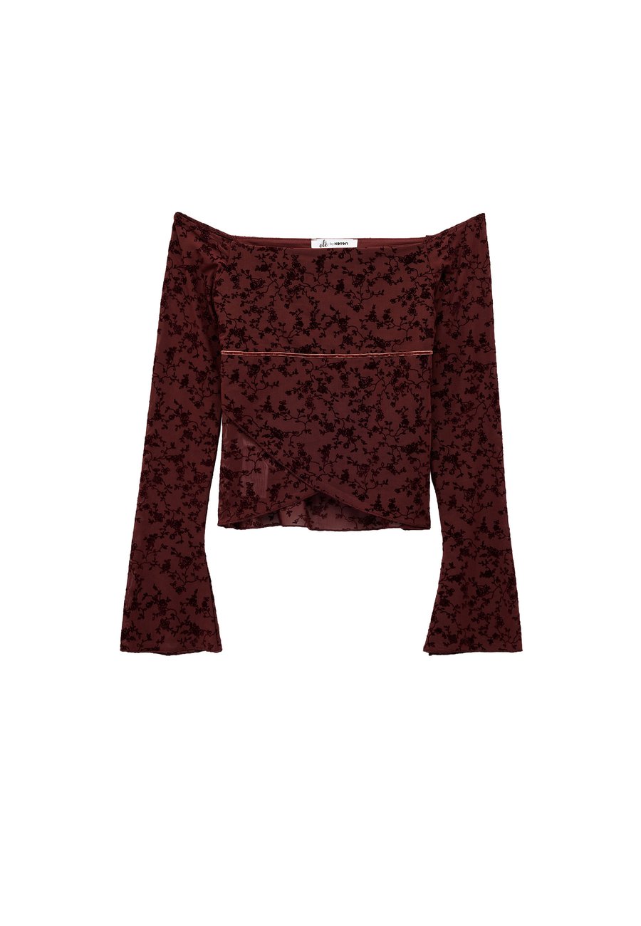 Топ Koton Long sleeved top, Brown
Топ Koton Long sleeved top, Brown