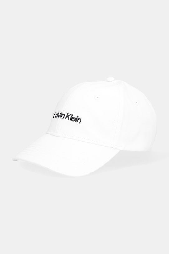 Хлопковая бейсболка Calvin Klein, белый
Хлопковая бейсболка Calvin Klein, белый