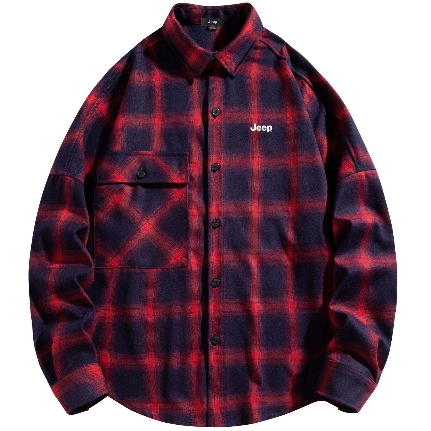 Рубашка унисекс Jeep, красный
Рубашка унисекс Jeep, красный
