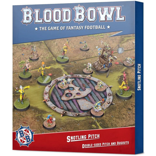 Миниатюра Games Workshop Blood Bowl: Snotling Pitch & Dugouts
Миниатюра Games Workshop Blood Bowl: Snotling Pitch & Dugouts