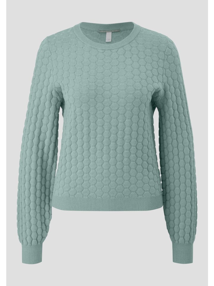 Вязаный свитер цвета 6215_ocean green QS
Вязаный свитер цвета 6215_ocean green QS