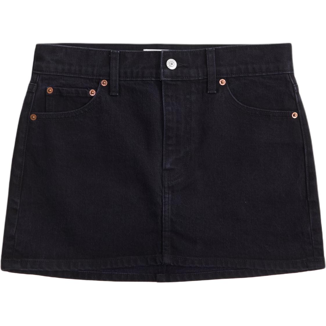 Джинсовая короткая юбка Women's Abercrombie&Fitch, черный
Джинсовая короткая юбка Women's Abercrombie&Fitch, черный