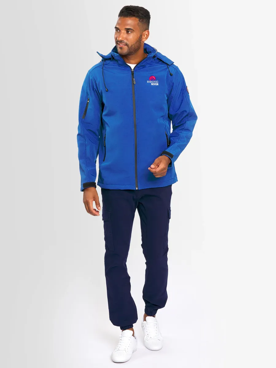 Куртка из софтшелла Arctic Seven "ASAdventuraa", спортивная куртка для активного отдыха со съемным капюшоном, синий
Куртка из софтшелла Arctic Seven "ASAdventuraa", спортивная куртка для активного отдыха со съемным капюшоном, синий