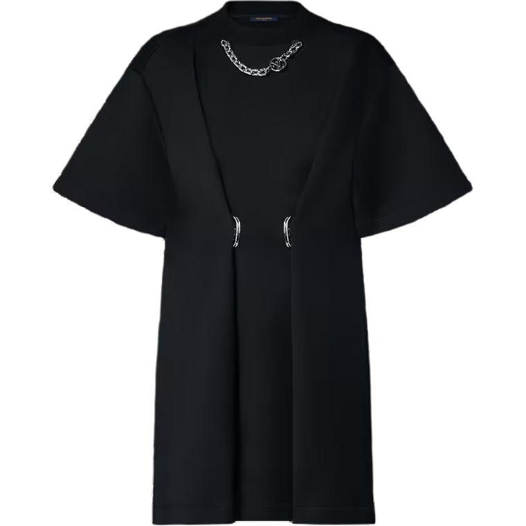 Платье Louis Vuitton с короткими рукавами, черный
Платье Louis Vuitton с короткими рукавами, черный