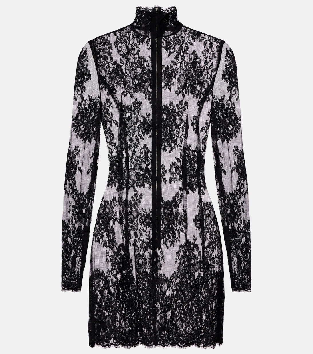 Мини-платье из вельветового кружева с цветочным принтом Dolce&Gabbana, Nero
Мини-платье из вельветового кружева с цветочным принтом Dolce&Gabbana, Nero