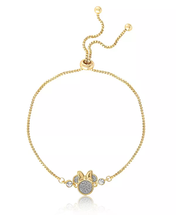 Браслет-Лариат с блестками и кристаллами Минни Маус Disney, gold
Браслет-Лариат с блестками и кристаллами Минни Маус Disney, gold