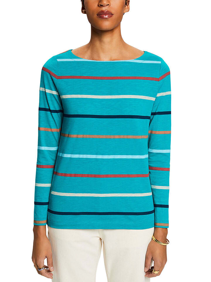 Лонгслив ESPRIT Longsleeve, бирюзовый
Лонгслив ESPRIT Longsleeve, бирюзовый