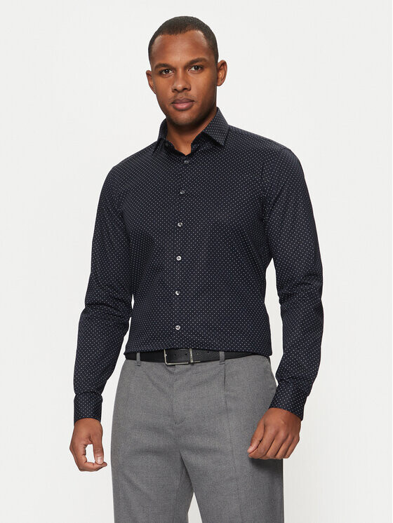 Рубашка узкого кроя Calvin Klein, синий
Рубашка узкого кроя Calvin Klein, синий