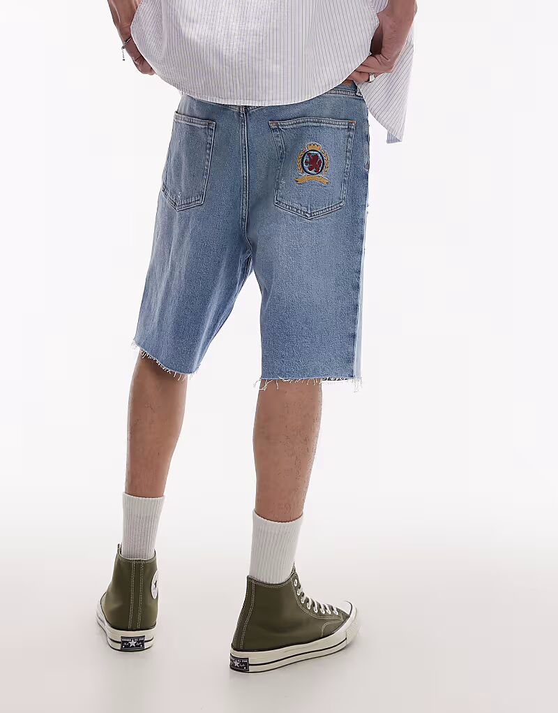 Джинсовые шорты Isaac с карманами-гербами, свободные, светло-синие Tommy Jeans
Джинсовые шорты Isaac с карманами-гербами, свободные, светло-синие Tommy Jeans