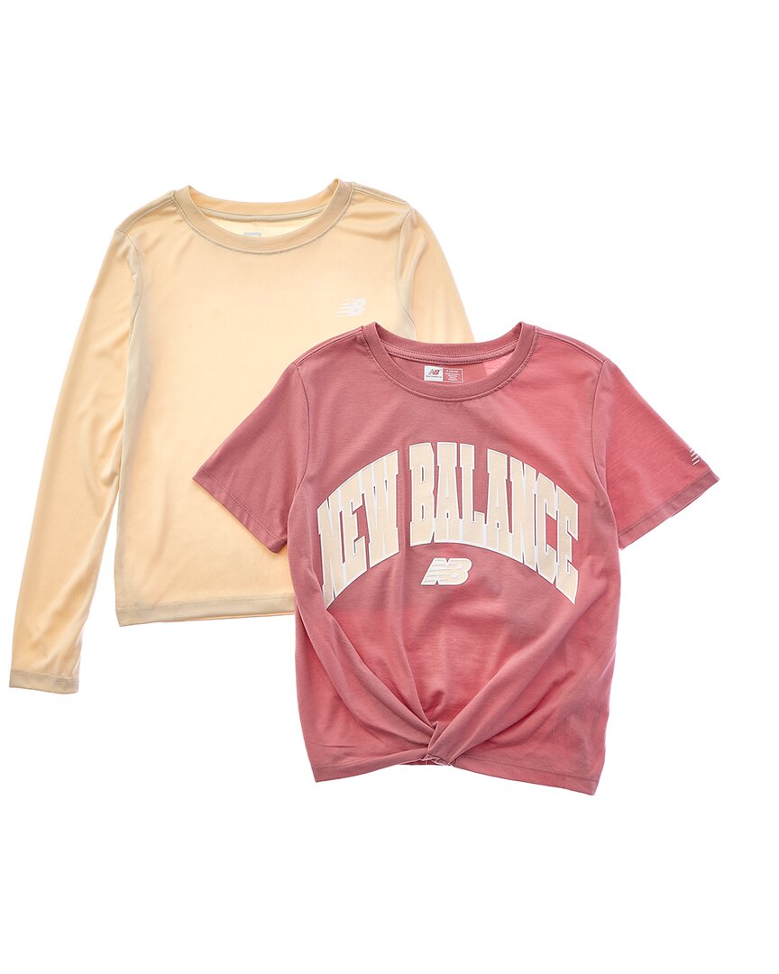 New Balance 2pk Футболка, розовый
New Balance 2pk Футболка, розовый