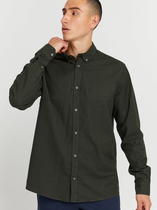 Рубашка с длинным рукавом сдвал Solid, зеленый
Рубашка с длинным рукавом сдвал Solid, зеленый