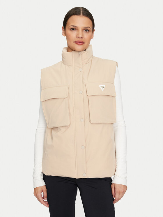 Утепленный жилет regular fit Aurelie V4YL00 WG982 Guess, бежевый
Утепленный жилет regular fit Aurelie V4YL00 WG982 Guess, бежевый