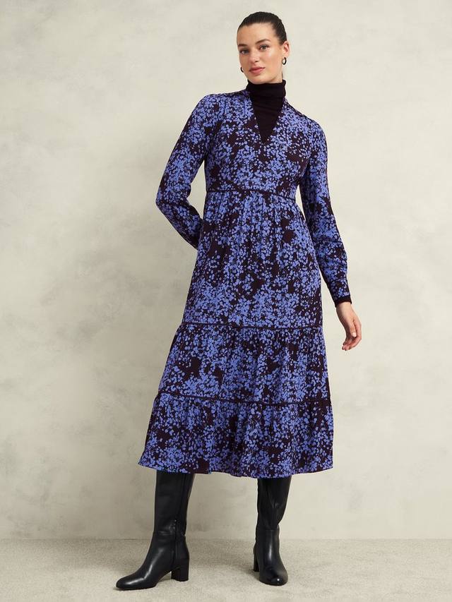 Платье в цветочек от тилли Hobbs, темно-синий
Платье в цветочек от тилли Hobbs, темно-синий