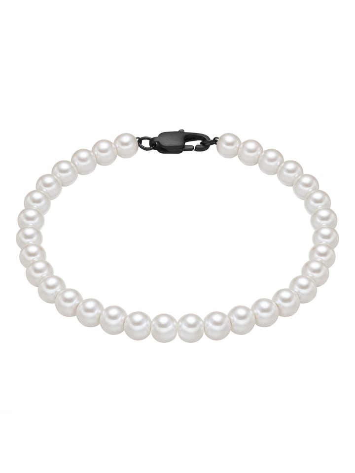 True Rebels Браслет из нержавеющей стали с (синтетической) жемчужиной черного цвета
True Rebels Браслет из нержавеющей стали с (синтетической) жемчужиной черного цвета