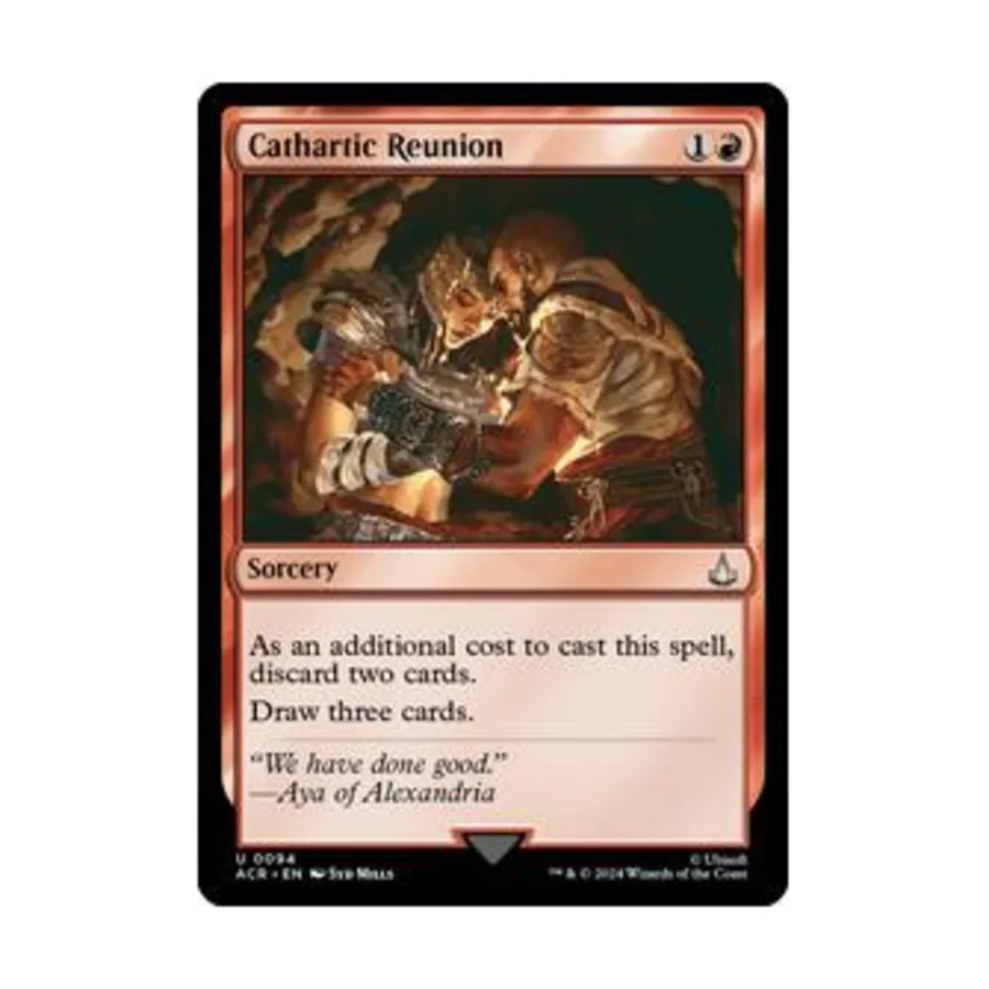 CCG Катарсическое воссоединение (U), MTG - Universes Beyond: Assassin's Creed
CCG Катарсическое воссоединение (U), MTG - Universes Beyond: Assassin's Creed