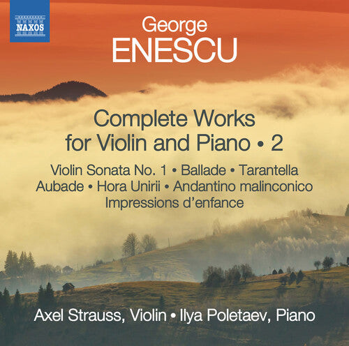 CD диск Enescu / Strauss / Poletaev: Complete Works for Violin & Piano 2
CD диск Enescu / Strauss / Poletaev: Complete Works for Violin & Piano 2