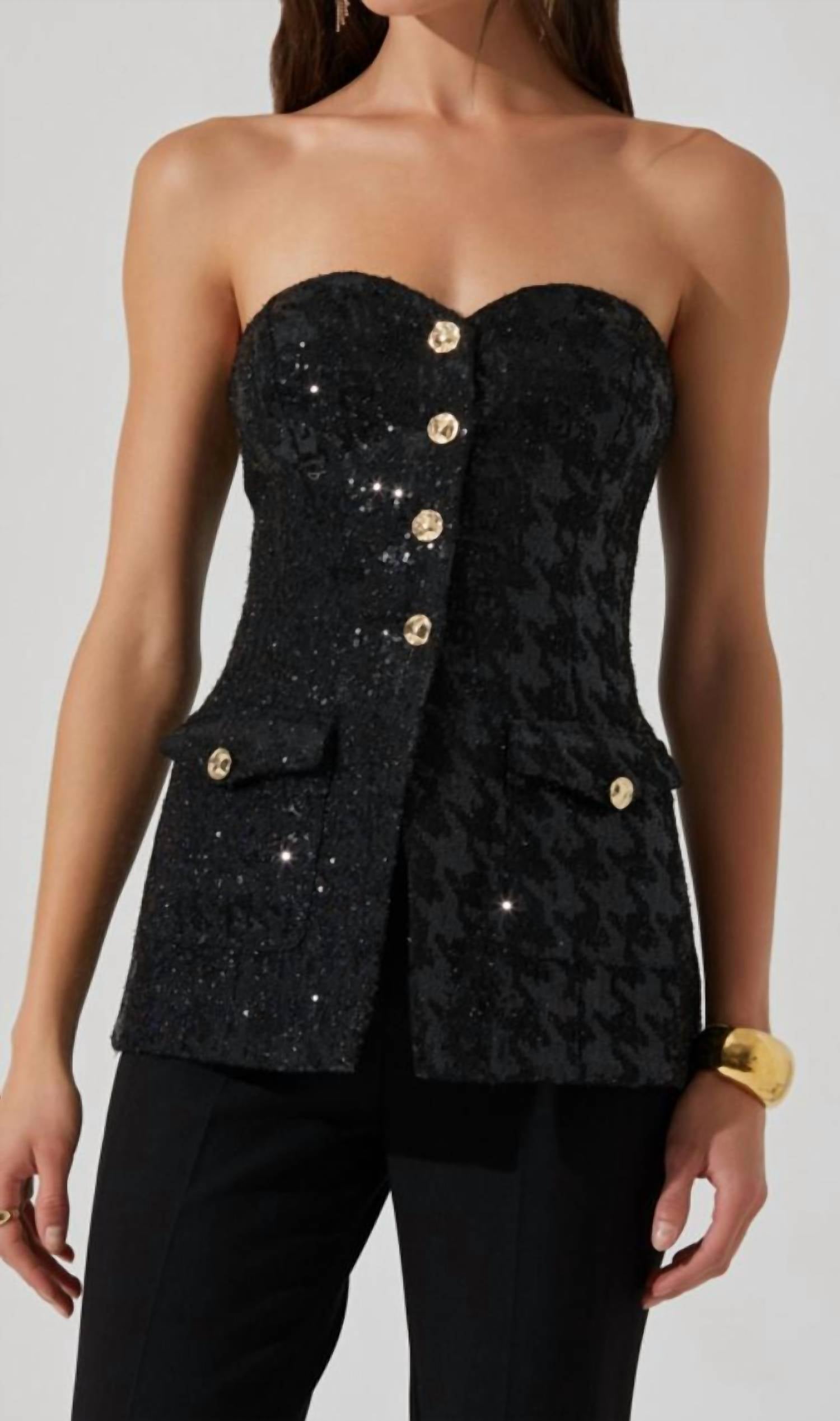 Топ Milani черного цвета ASTR
Топ Milani черного цвета ASTR