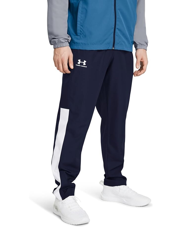 Брюки Under Armour Vital Woven, цвет Midnight Navy/White/White
Брюки Under Armour Vital Woven, цвет Midnight Navy/White/White
