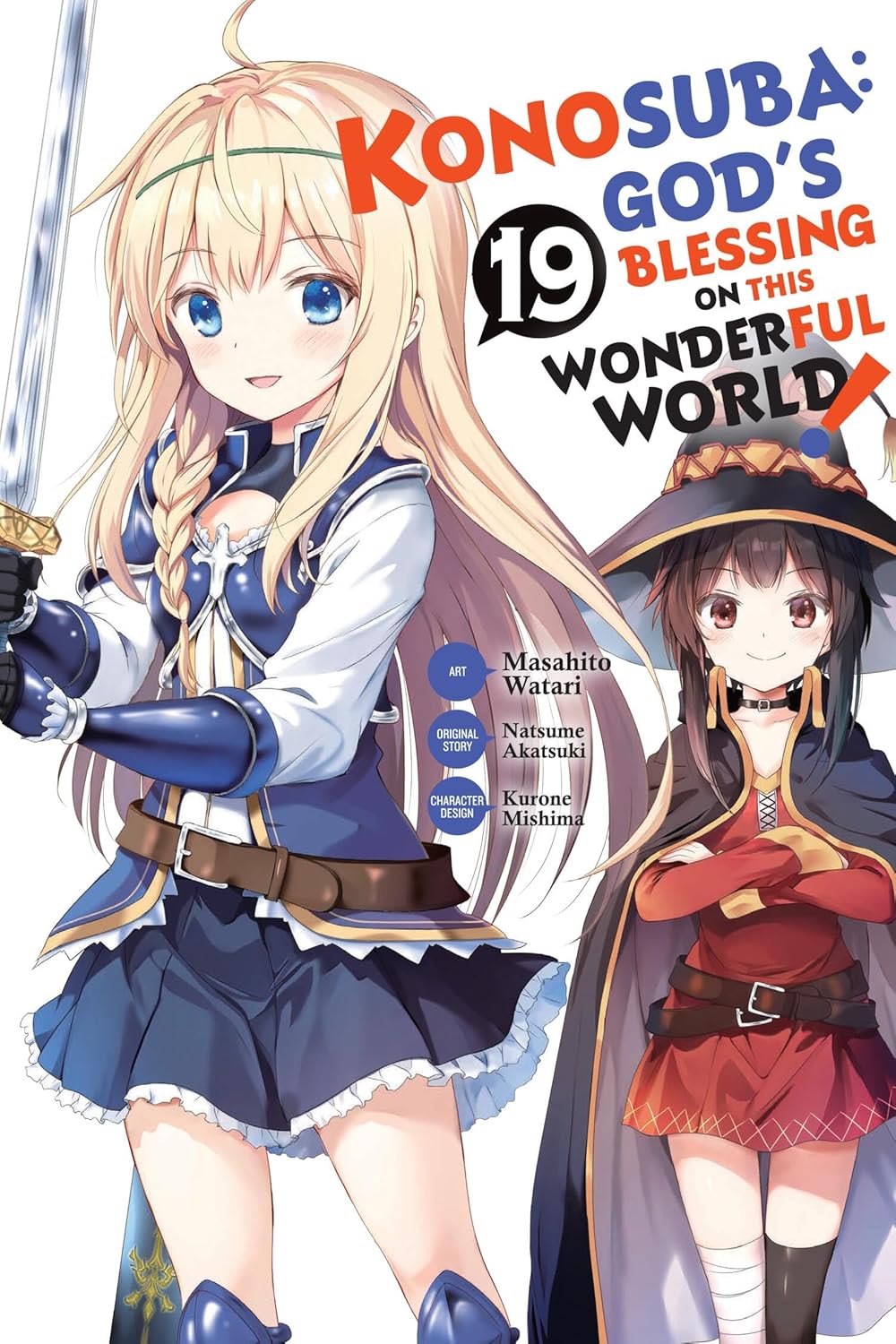 Konosuba: God's Blessing on This Wonderful World!, Vol. 19 (manga) (Volume 19) (Konosuba (manga), 19)
Konosuba: God's Blessing on This Wonderful World!, Vol. 19 (manga) (Volume 19) (Konosuba (manga), 19)