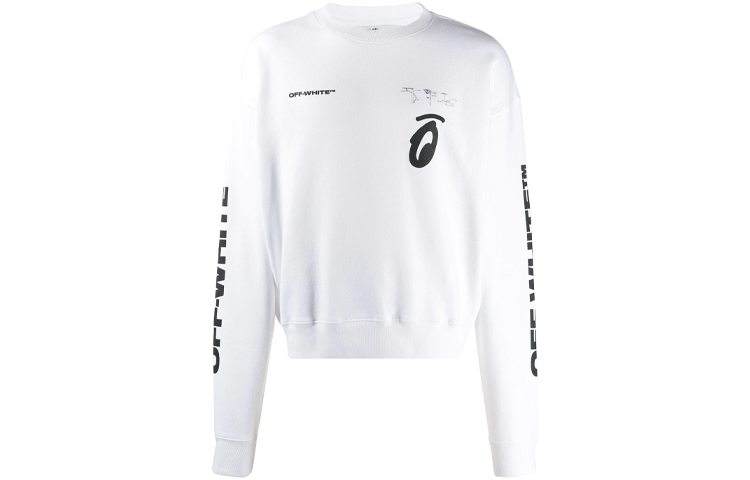 OFF WHITE FW19 Свитшот Мужской Белый OFF-WHITE
OFF WHITE FW19 Свитшот Мужской Белый OFF-WHITE