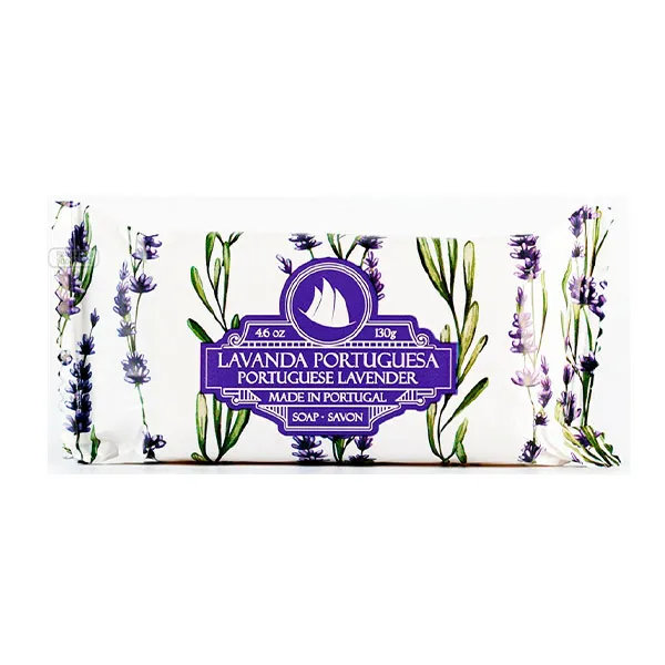 Твердое мыло Portuguese Lavander Soap Caravela, 130 g
Твердое мыло Portuguese Lavander Soap Caravela, 130 g