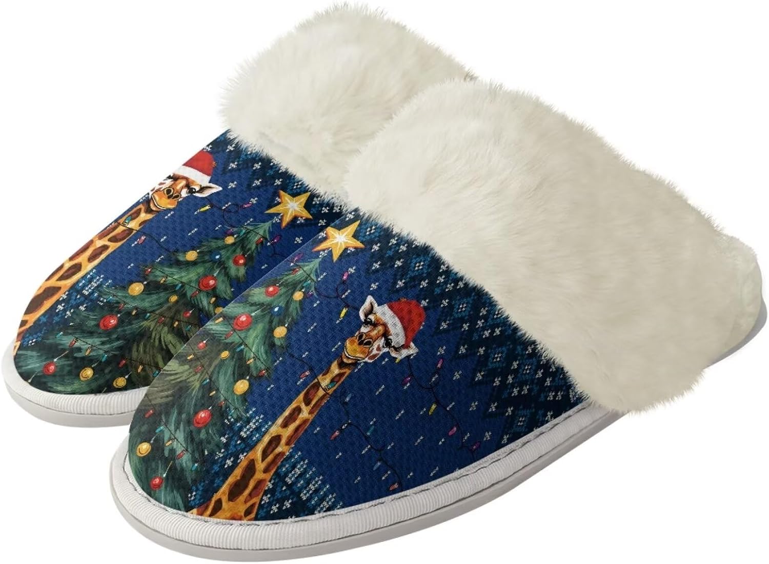 Рождественские милые хлопковые тапочки для женщин и мужчин, мягкие, уютные, удобные, легкие домашние тапочки для пар Zhangruoheng, Christmas Giraffe Print
Рождественские милые хлопковые тапочки для женщин и мужчин, мягкие, уютные, удобные, легкие домашние тапочки для пар Zhangruoheng, Christmas Giraffe Print