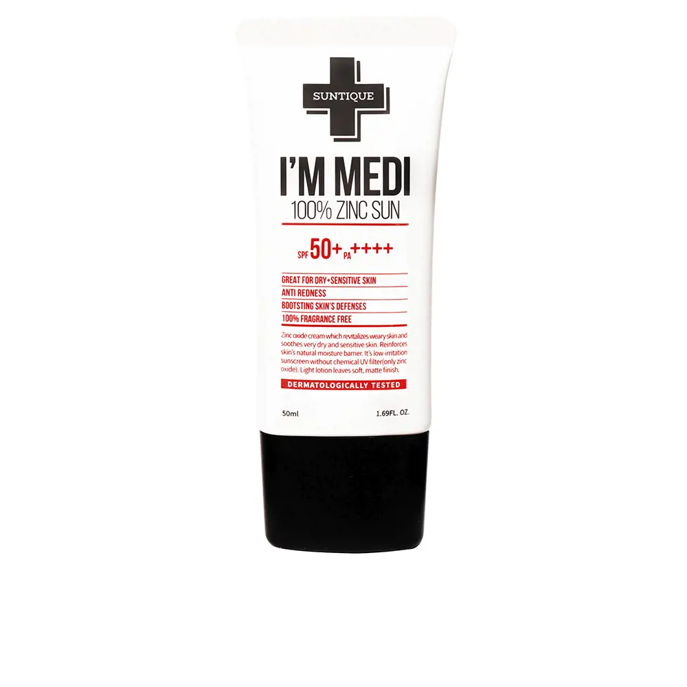Солнцезащитный крем I’M Medi 100% Zinc Sun Spf50+ Suntique, 50 мл
Солнцезащитный крем I’M Medi 100% Zinc Sun Spf50+ Suntique, 50 мл