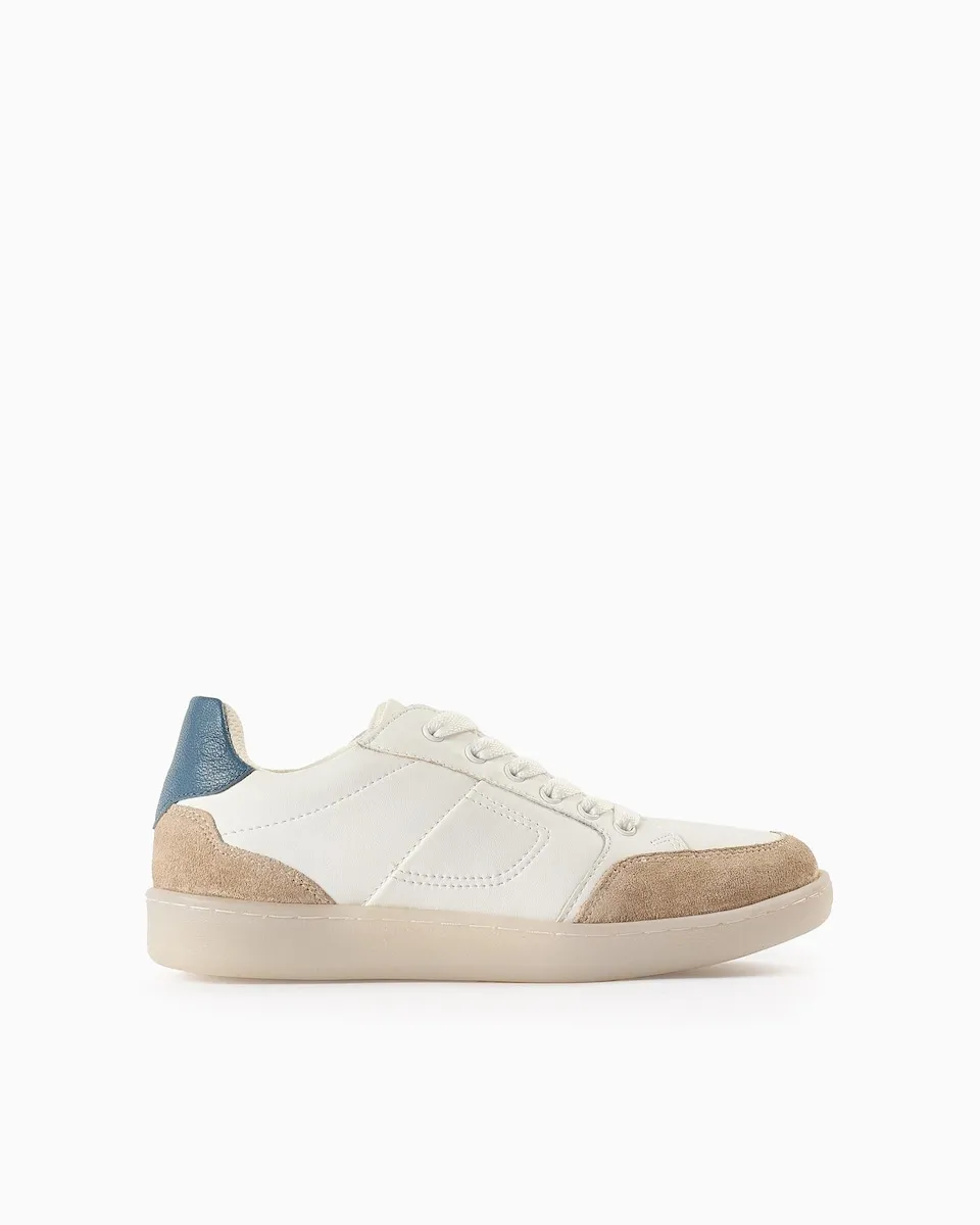 Коричневые детские спортивные кроссовки со шнурками Zippy, белый
Коричневые детские спортивные кроссовки со шнурками Zippy, белый