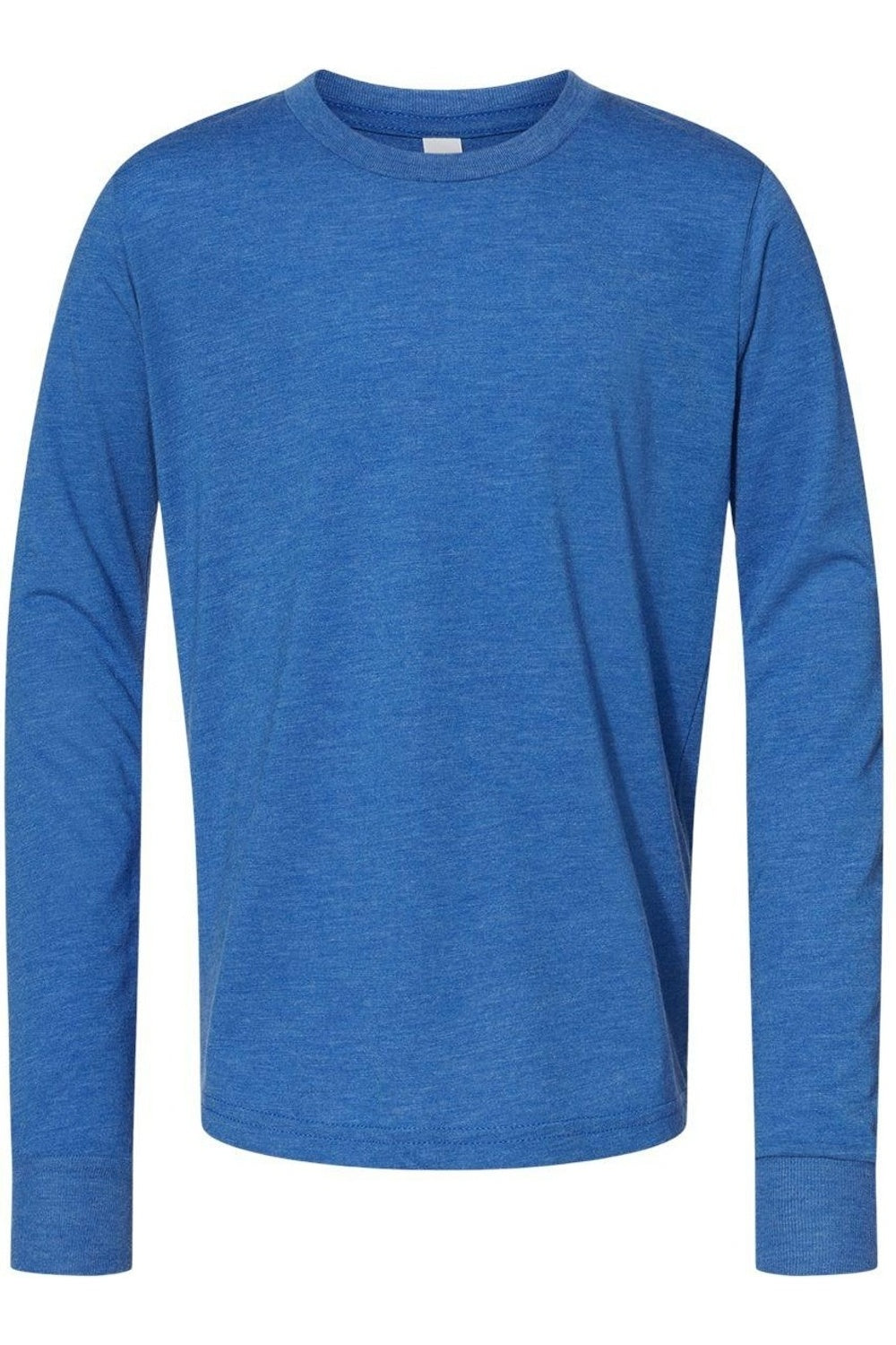 Молодежная футболка с длинными рукавами BELLA + CANVAS Triblend, цвет true royal triblend
Молодежная футболка с длинными рукавами BELLA + CANVAS Triblend, цвет true royal triblend