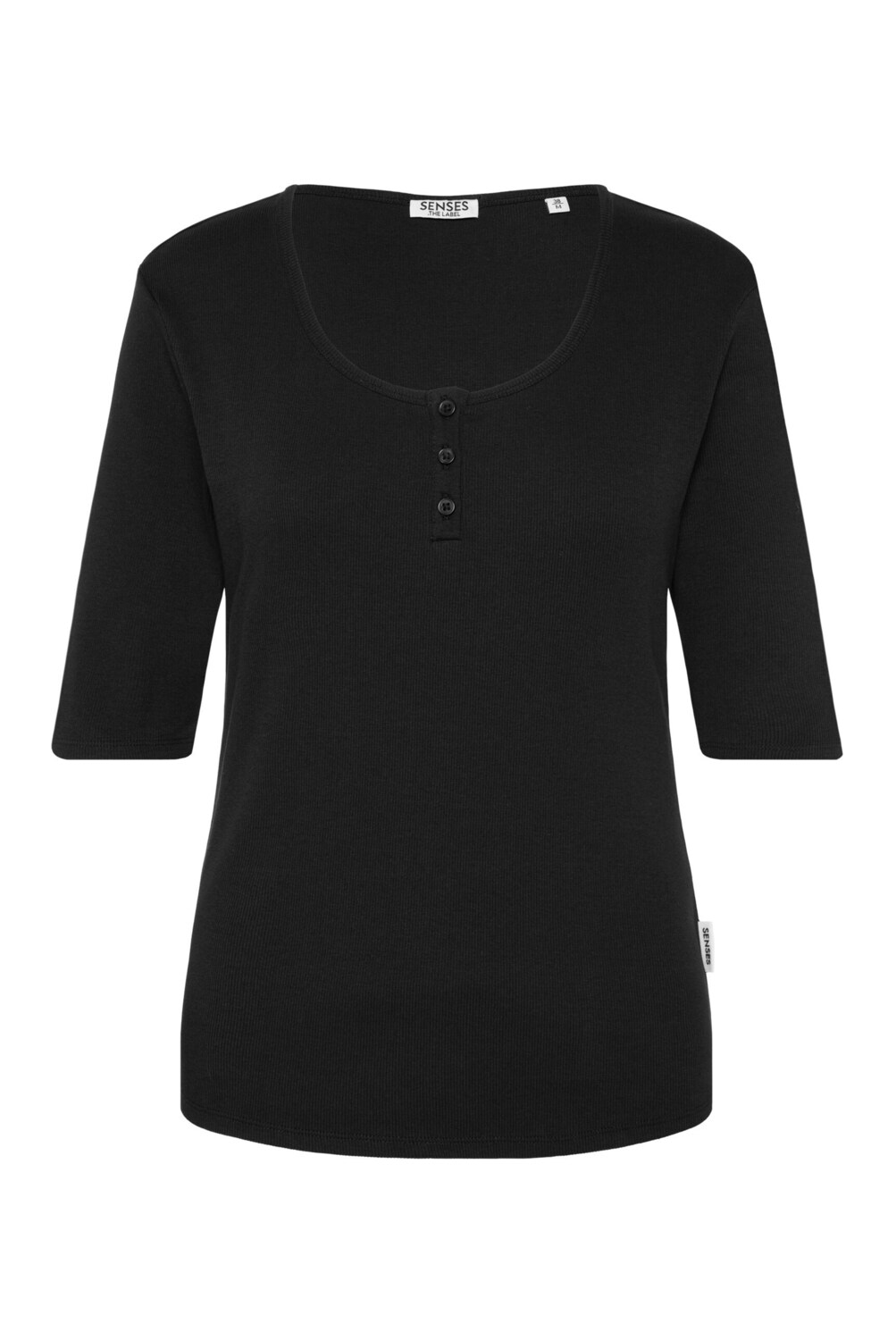 SENSES.THE LABEL Футболка 'To:ve' в черном цвете
SENSES.THE LABEL Футболка 'To:ve' в черном цвете
