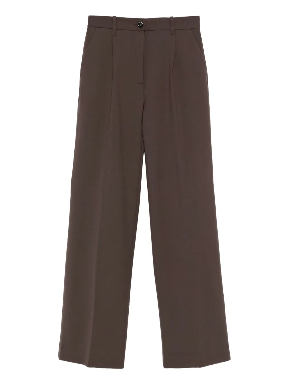 Плиссированные брюки прямого кроя Nine In The Morning, коричневый
Плиссированные брюки прямого кроя Nine In The Morning, коричневый