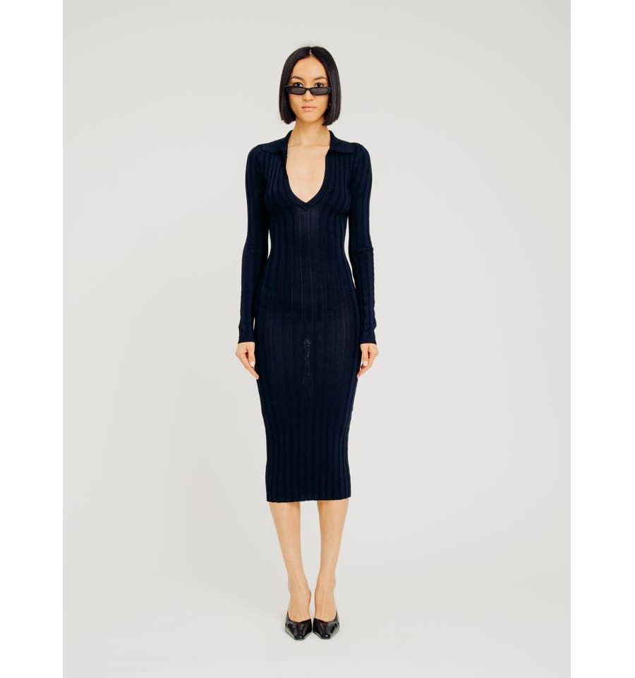 Женское платье-сури TORN BY RONNY KOBO, Navy
Женское платье-сури TORN BY RONNY KOBO, Navy