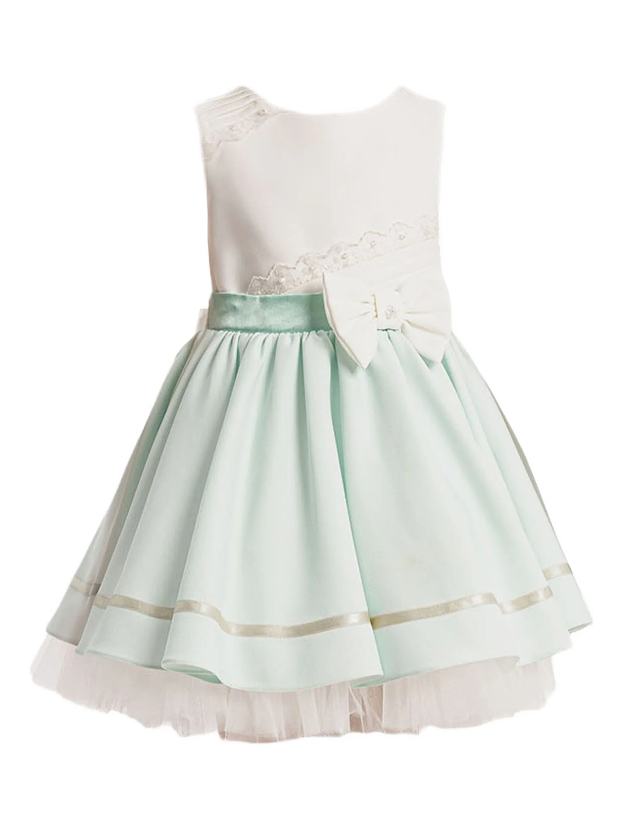 Платье с кружевными вставками и бантом Dress & Fleur, зеленый
Платье с кружевными вставками и бантом Dress & Fleur, зеленый