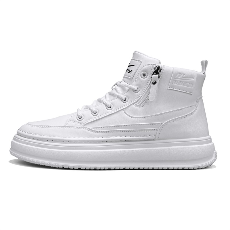 WARRIOR Кроссовки для скейтбординга мужские High top White
WARRIOR Кроссовки для скейтбординга мужские High top White