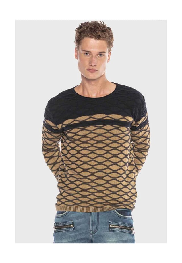 Свитер Cipo & Baxx, коричневый
Свитер Cipo & Baxx, коричневый