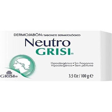 Мыло нейтральное дерматологическое 100г, Grisi
Мыло нейтральное дерматологическое 100г, Grisi