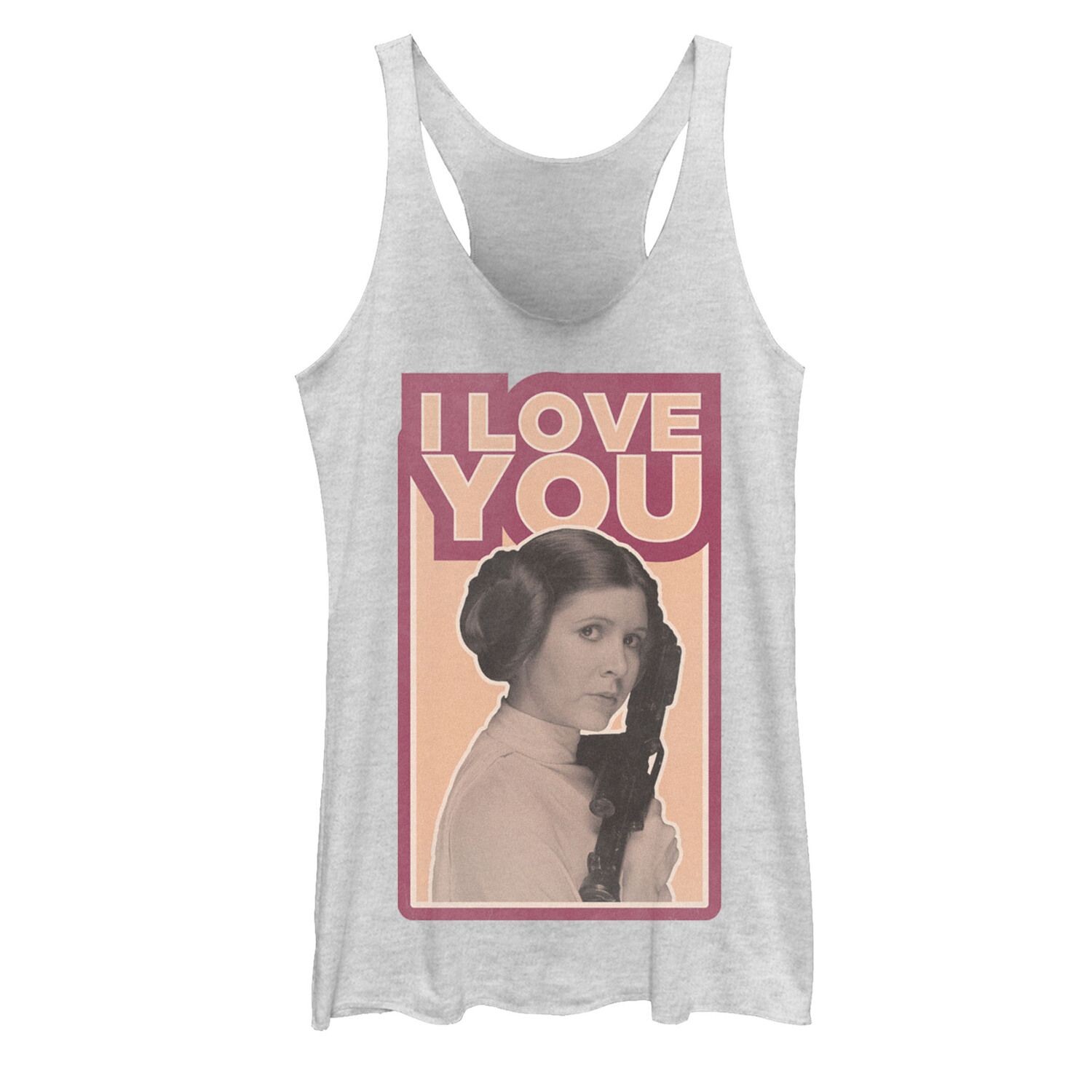 Майка для юниоров с надписью «Принцесса Лея, я люблю тебя, Звездные войны» Licensed Character
Майка для юниоров с надписью «Принцесса Лея, я люблю тебя, Звездные войны» Licensed Character