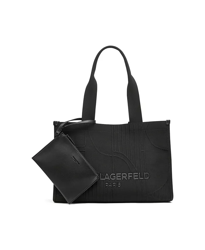 Большая сумка-тоут Кристина KARL LAGERFELD PARIS, черный
Большая сумка-тоут Кристина KARL LAGERFELD PARIS, черный