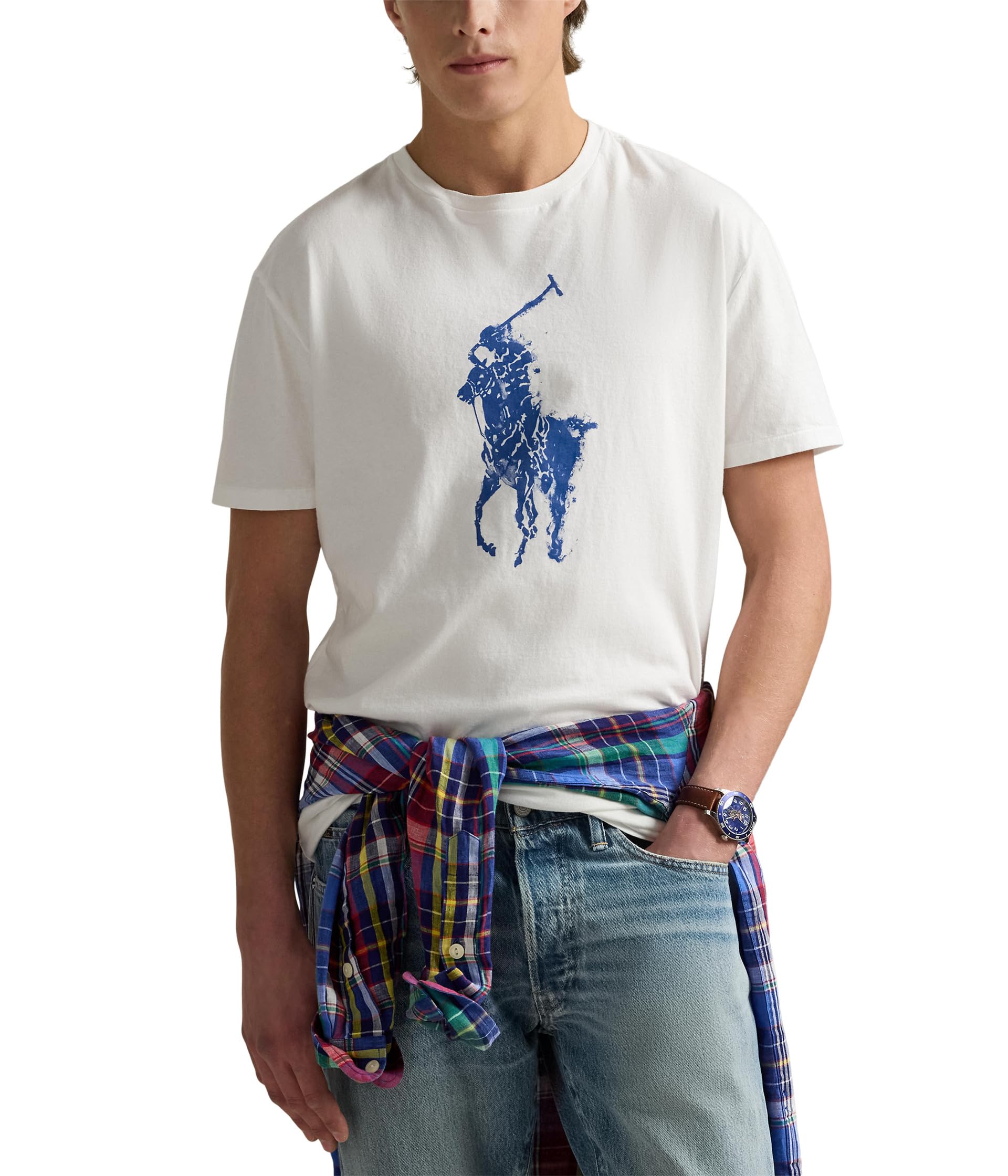 Футболка Polo Ralph Lauren Classic Fit Big Pony Jersey T-Shirt, Nevis 1 
Футболка Polo Ralph Lauren Classic Fit Big Pony Jersey T-Shirt, Nevis 1