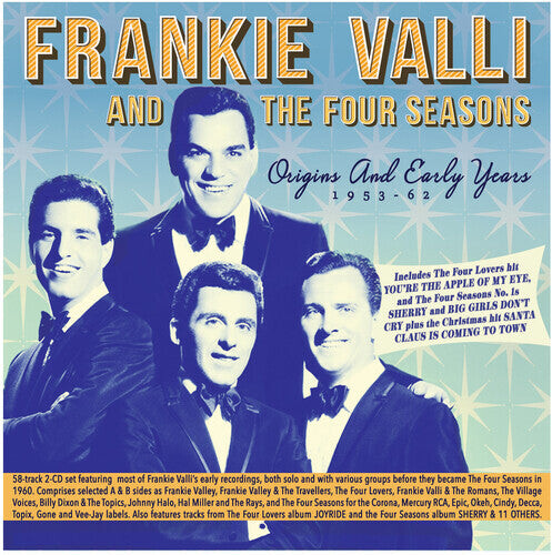 CD диск Valli, Frankie & the Four Seasons: Origins And Early Years 1953-62
CD диск Valli, Frankie & the Four Seasons: Origins And Early Years 1953-62
