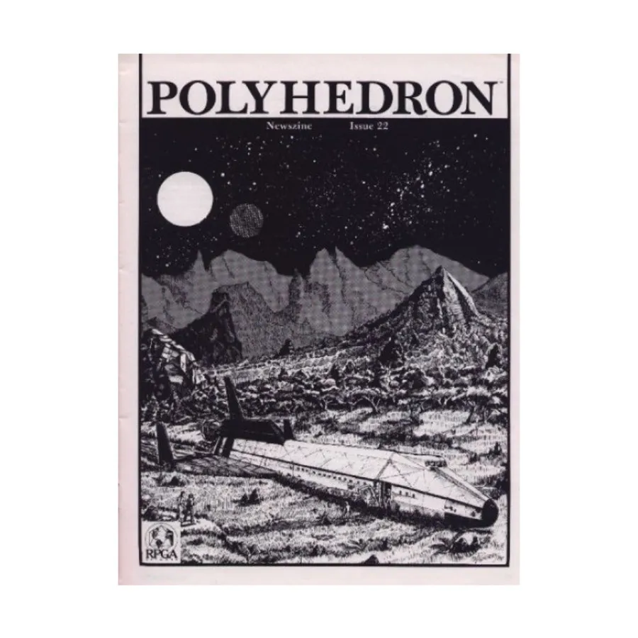 Журнал #22 "In the Black Hours Part #1, Ships in Star Frontiers", Polyhedron Magazine #01 - #50
Журнал #22 "In the Black Hours Part #1, Ships in Star Frontiers", Polyhedron Magazine #01 - #50