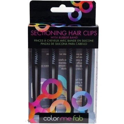 Эластичные зажимы для секций, черные — 4 шт., Framar
Эластичные зажимы для секций, черные — 4 шт., Framar